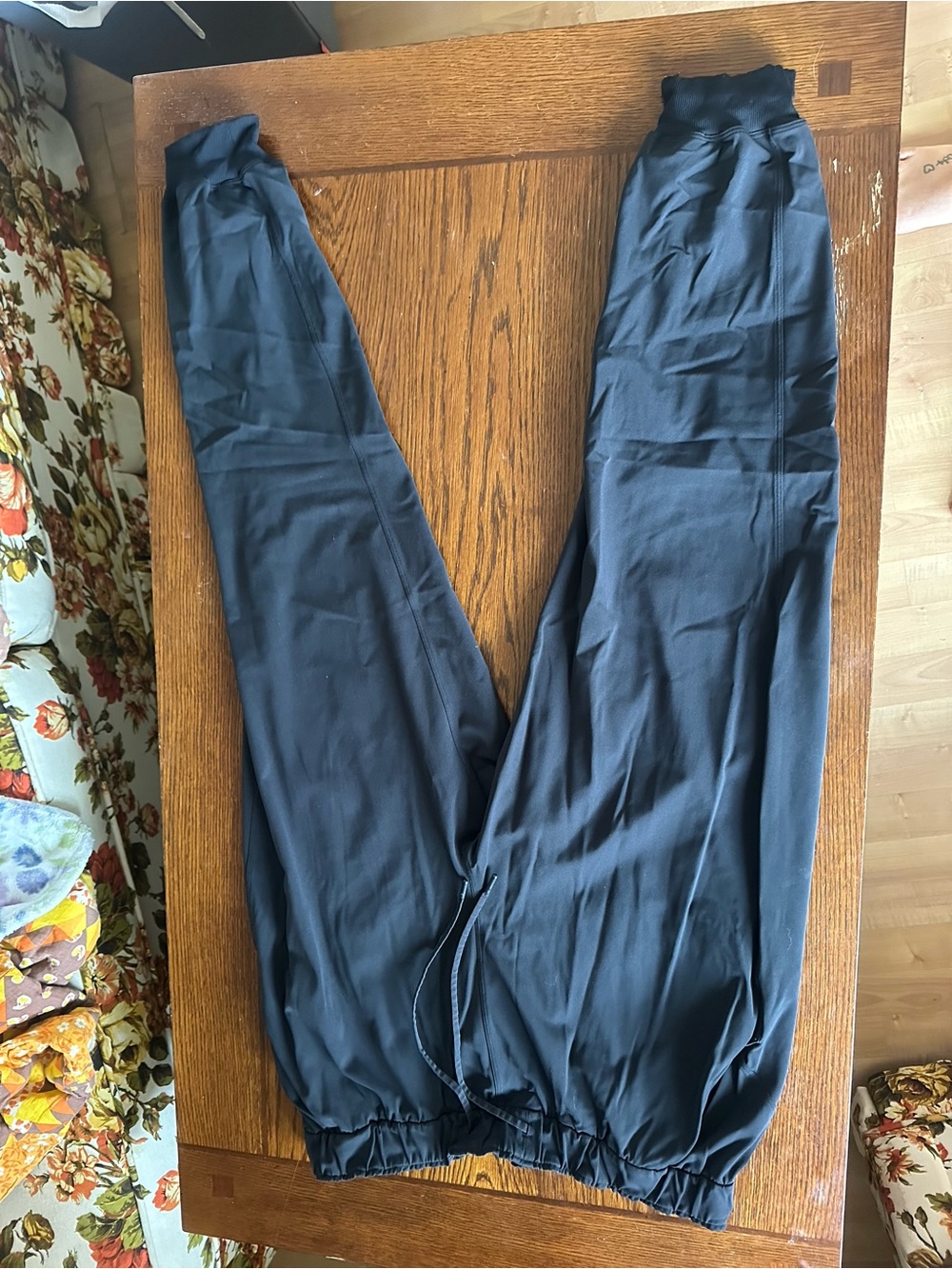 lululemon athletica Black Drawstring Jogger Track Pants